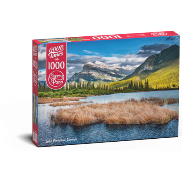 Пазл CherryPazzi 1000:  Озеро Верміліон, Канада