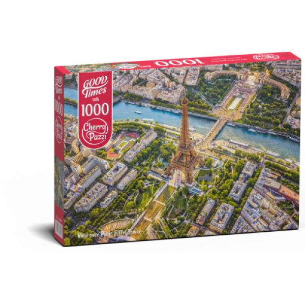 Пазл CherryPazzi 1000:  Вигляд на Ейфелеву вежу в Парижі