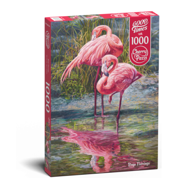 Пазл CherryPazzi 1000:  Бінго Фламінго