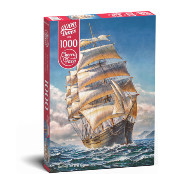 Пазл CherryPazzi 1000: Парусник компанії `Грейс`