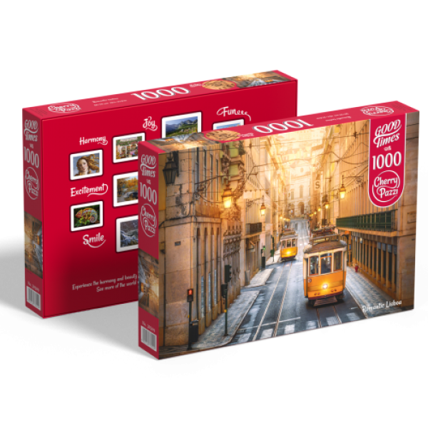  Пазл CherryPazzi 1000: Романтичний Лісабон
