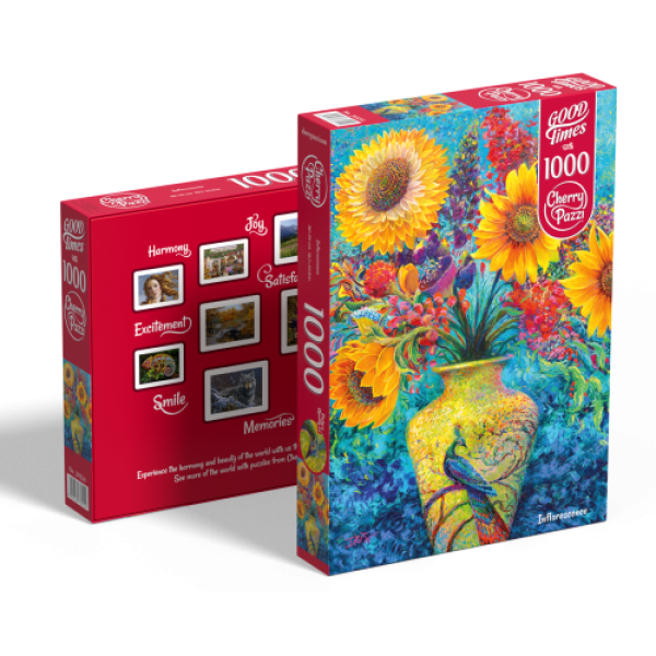 Пазл CherryPazzi 1000:  Соняшники