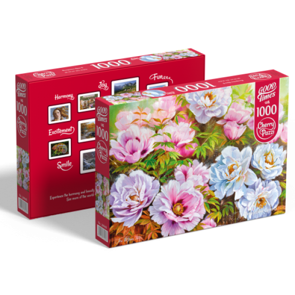 Пазл CherryPazzi 1000: Півонії