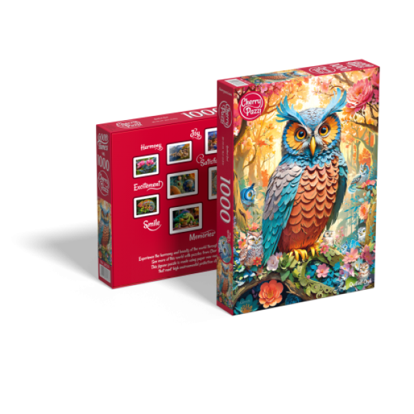  Пазл CherryPazzi 1000: Квілінгова сова