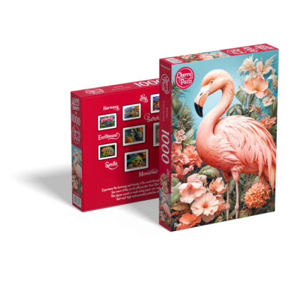 Пазл CherryPazzi 1000:  Думай про рожеве