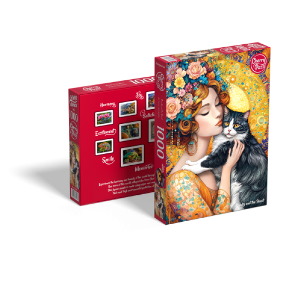  Пазл CherryPazzi 1000: Красуня і Чудовисько